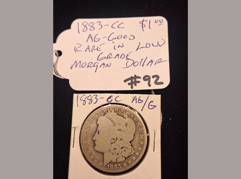 1883-CC Morgan AG/G Rare Date (1 of 1)