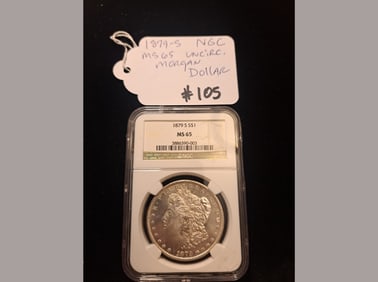 1879-S Morgan NGC MS65