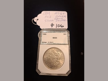1889 Morgan PCI MS65