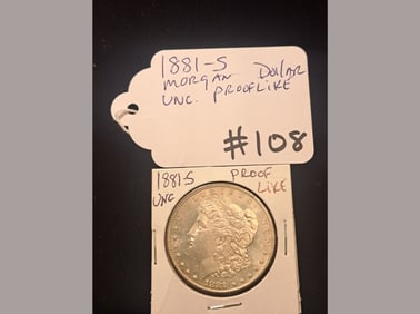 1881-S Morgan Prooflike