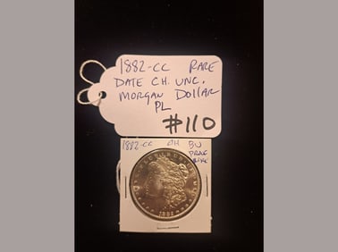 1882-CC Morgan Ch PL Rare Date