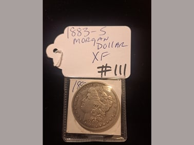 1883-S Morgan XF