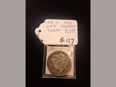 1894-O Morgan Key Date F/VF