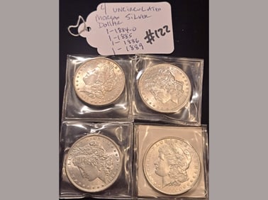 Unc Morgan Dollar Lot
