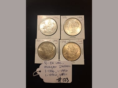 Choice Unc Morgan Dollar Lot