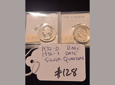 1932-D & 1932-S Quarters