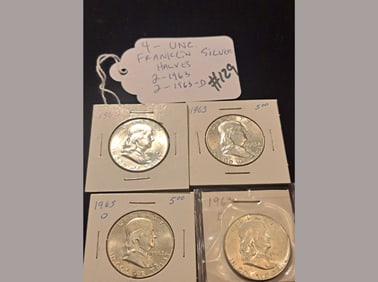 Uncirculated Franklin Halves