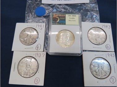 Walking Liberty & Franklin Lot