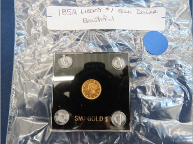 1852 Liberty Gold Dollar
