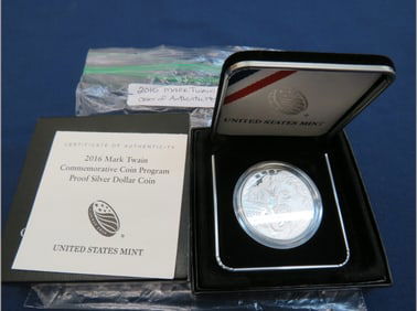 Mark Twain Silver Proof Set