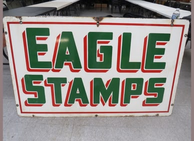 DSP Eagle Stamps Metal Sign