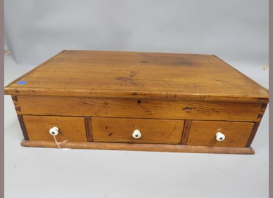 Lift-Lid 3 Drawer Store Desk