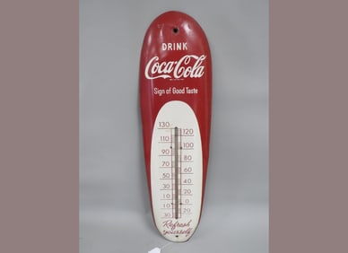 Cigar Coca-Cola Thermometer