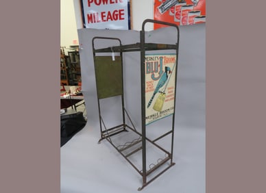 Merkle's Blu-J Brooms Holder Display