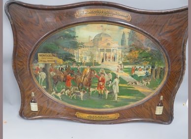 Monticello Whiskey Self-Framed Sign