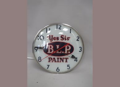 BLP Paint Lighted Clock