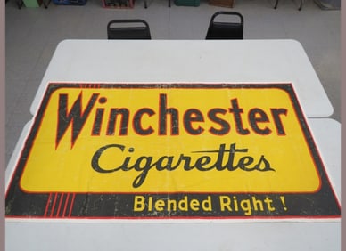 Wincheaster Cigaretts Canvas Banner