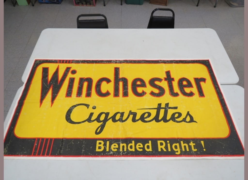 Wincheaster Cigaretts Canvas Banner (1 of 5)