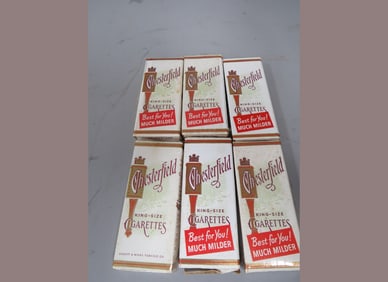 (6) King-Size Chesterfield Salesman Sample