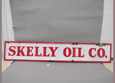 Skelly Oil Co Porcelain Sign