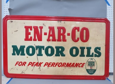 En-Ar-Co Motor Oil Sign