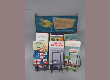 Sunoco Metal Map Holder