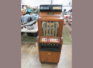 25-cent O.D. Jennings Ciga-Rola Slot Machine