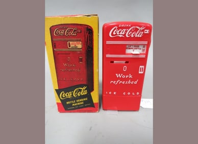 Coca Cola Vending Machine Bank