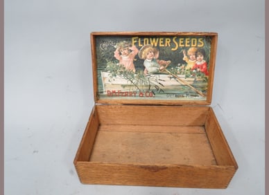 M.B. Ferry & Co. Flowers Seed Box