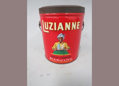 Luzianne Coffee Tin With Handle 3 Lb.
