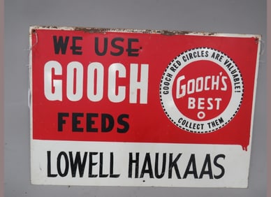 Cooch Seeds Metal Sign