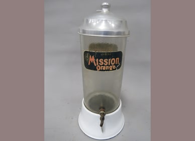 Mission Orange Counter Dispenser