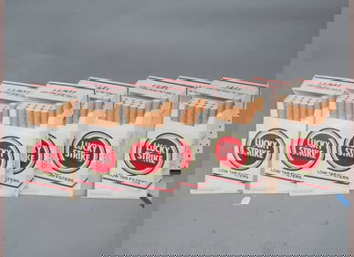 NOS Lucky Strike Cardboard Store Display