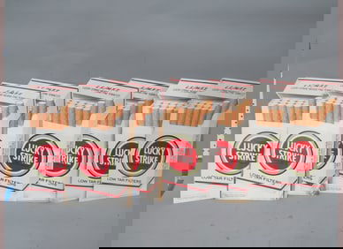 NOS Lucky Strike Cardboard Store Display