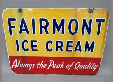 Fairmont Ice Cream Sign