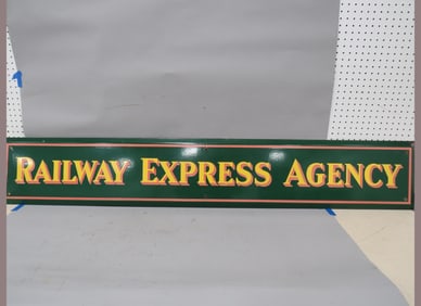 Railway Express Agency Sign