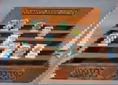 Hart's Seeds Store Display Cabinet