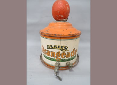 Lash's Orangeade Dispenser