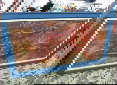 Early Pepsi-Cola Double Dot Store Sign