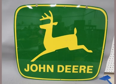 John Deere Double-Sided Dealer Sign