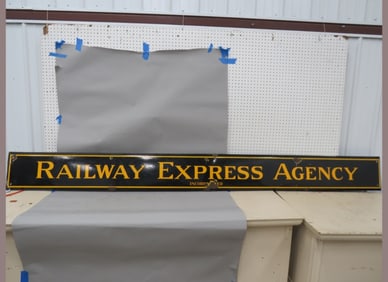 Railway Express Agency Sign