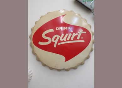 36" Drink Squirt Bottle Cap - 1965