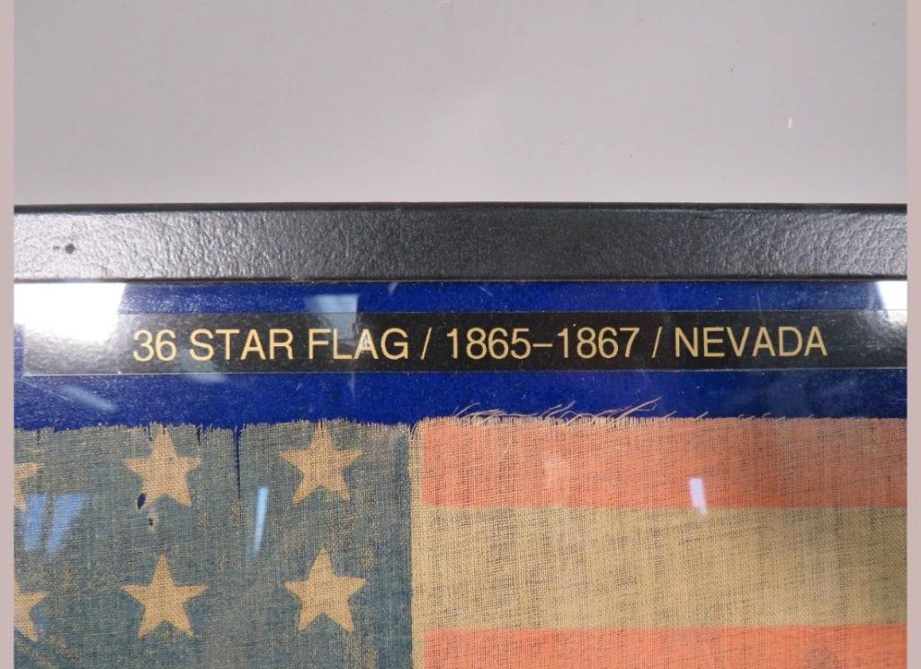1865/67 36 Star Us Flag - 3