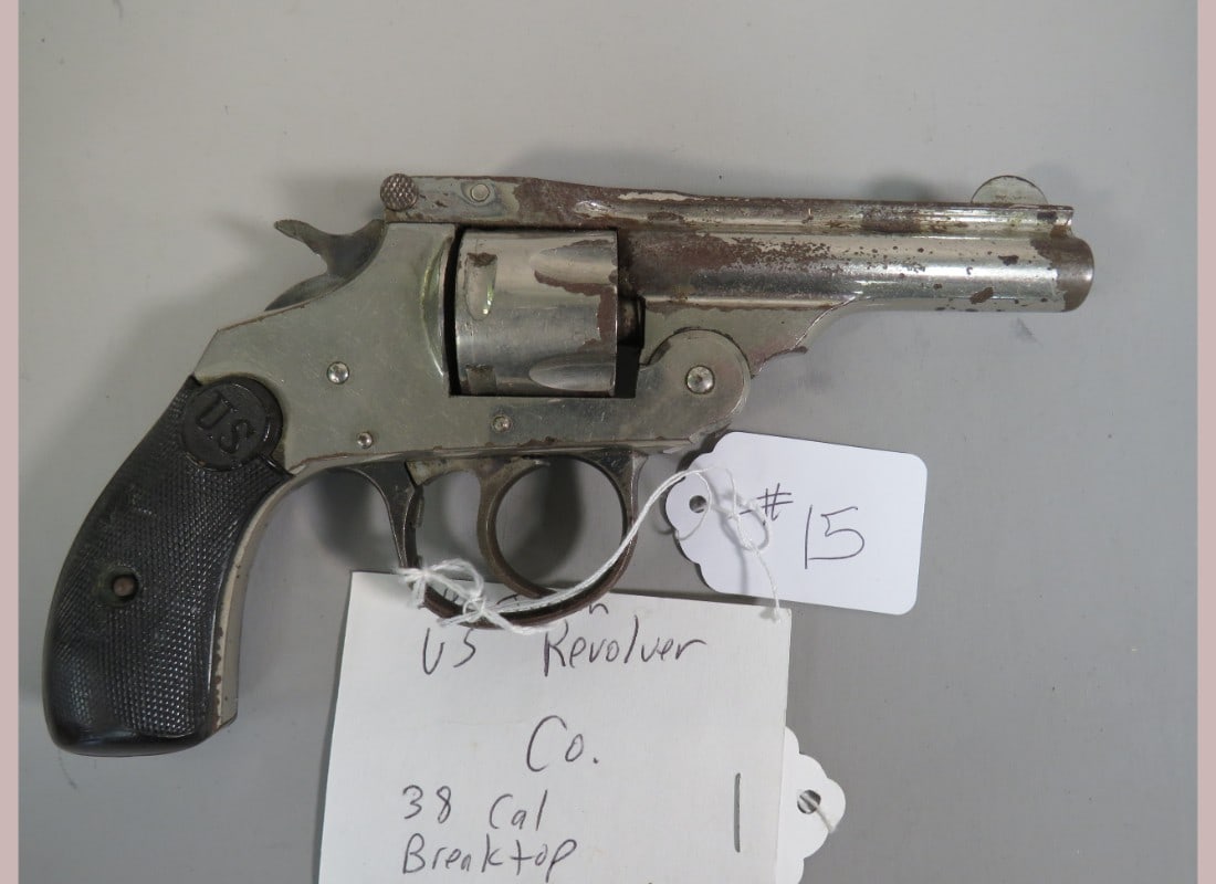 1910/35 Iver Johnson Us Revolver Co: 38 CAL. BREAKTOP