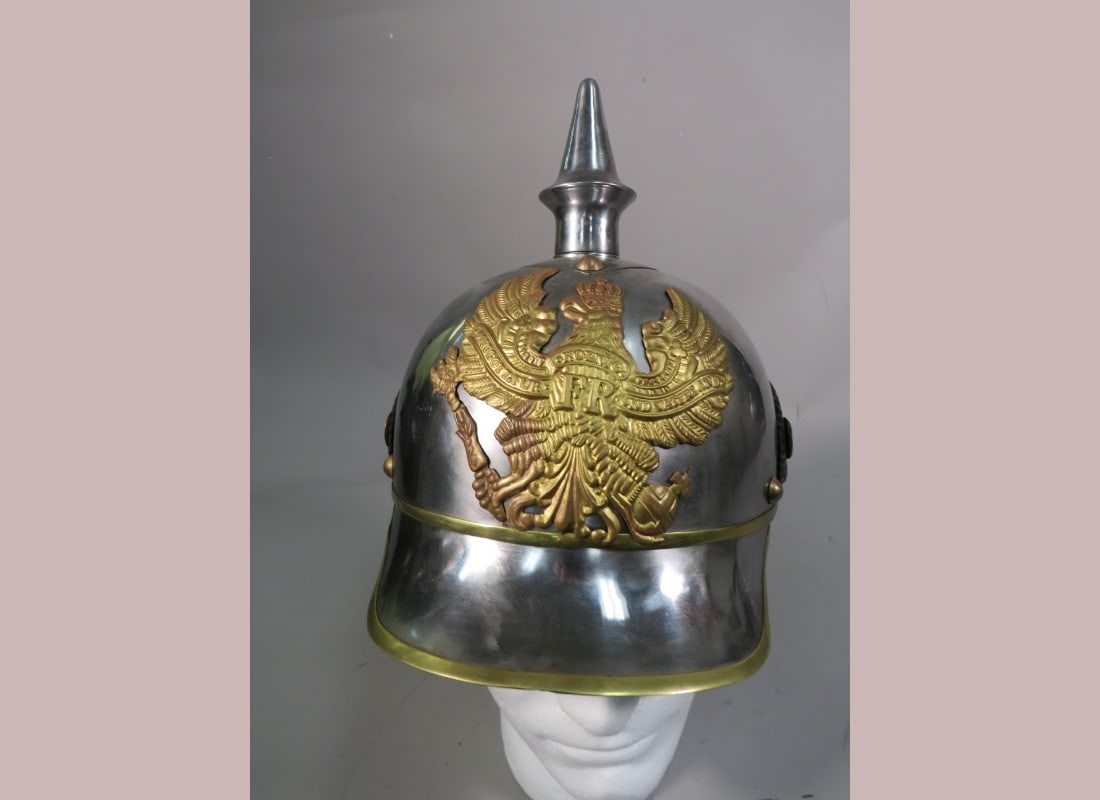 German Pickel Hauve Spiked Helmet: For Imperial Officers - Contemporary