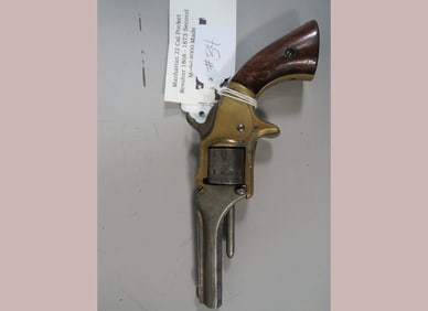 1868-73 22 Cal. Manhatten Revolver