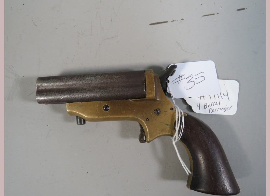 C. Sharp Pepper Box Gun: SER # 7979