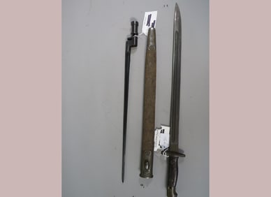 1-WWI Bayonet/1-Enfield PO8 Bayonet
