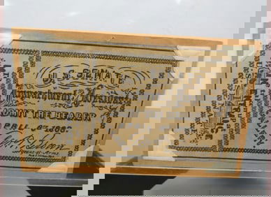 1868 Johnson Impeachment Ticket