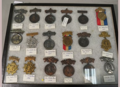 Case Of Illinois. Medals